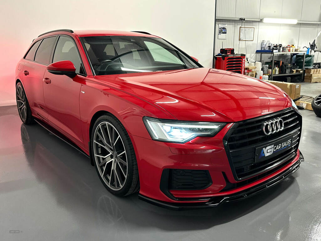 Audi A6 40 Tdi S Line S Tronic KS71PVY Red #4