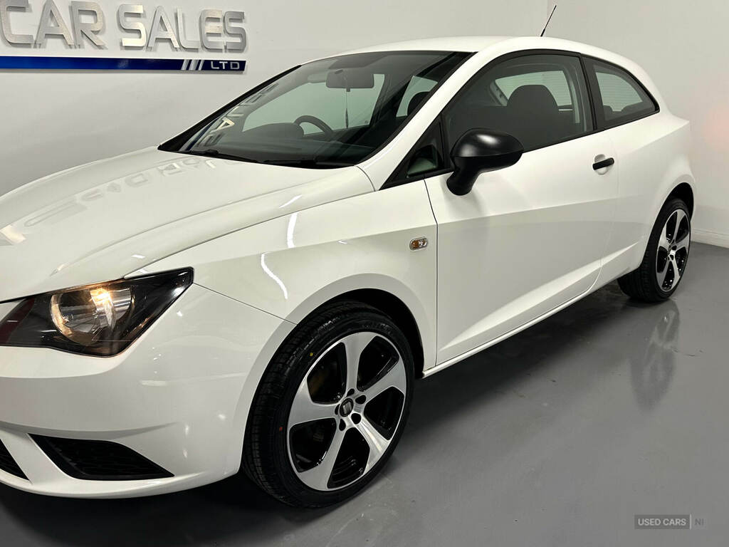 Seat Ibiza 1.2 Tdi Cr S Ac White #5