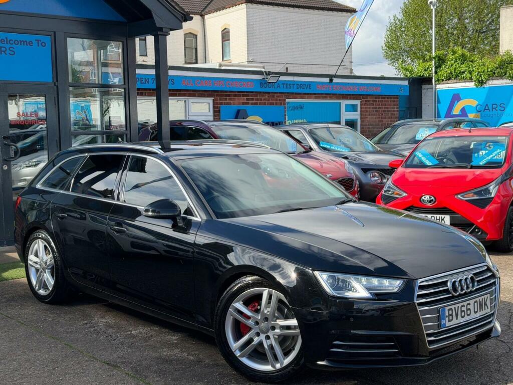 Audi A4 Avant Estate 2.0 Tdi Ultra Sport Euro 6 Ss 2016 Black