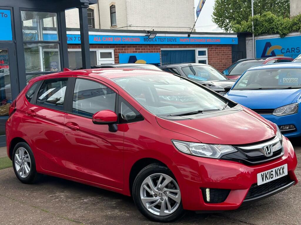 Honda Jazz Hatchback 1.3 I-vtec Se Navi Cvt Euro 6 Ss Red