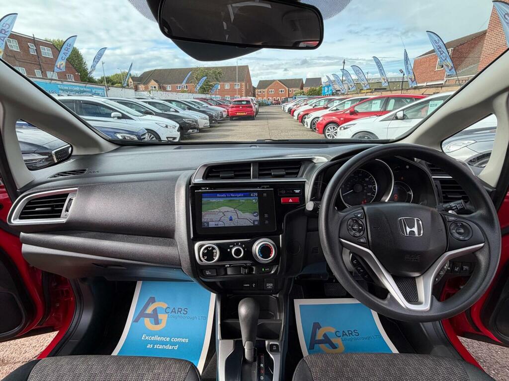 Honda Jazz Hatchback 1.3 I-vtec Se Navi Cvt Euro 6 Ss VK16NXX Red #2
