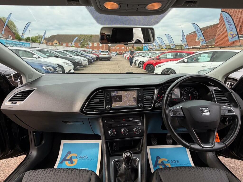 Seat Leon Hatchback 1.6 Tdi Se Euro 6 Ss 201565 Black #2
