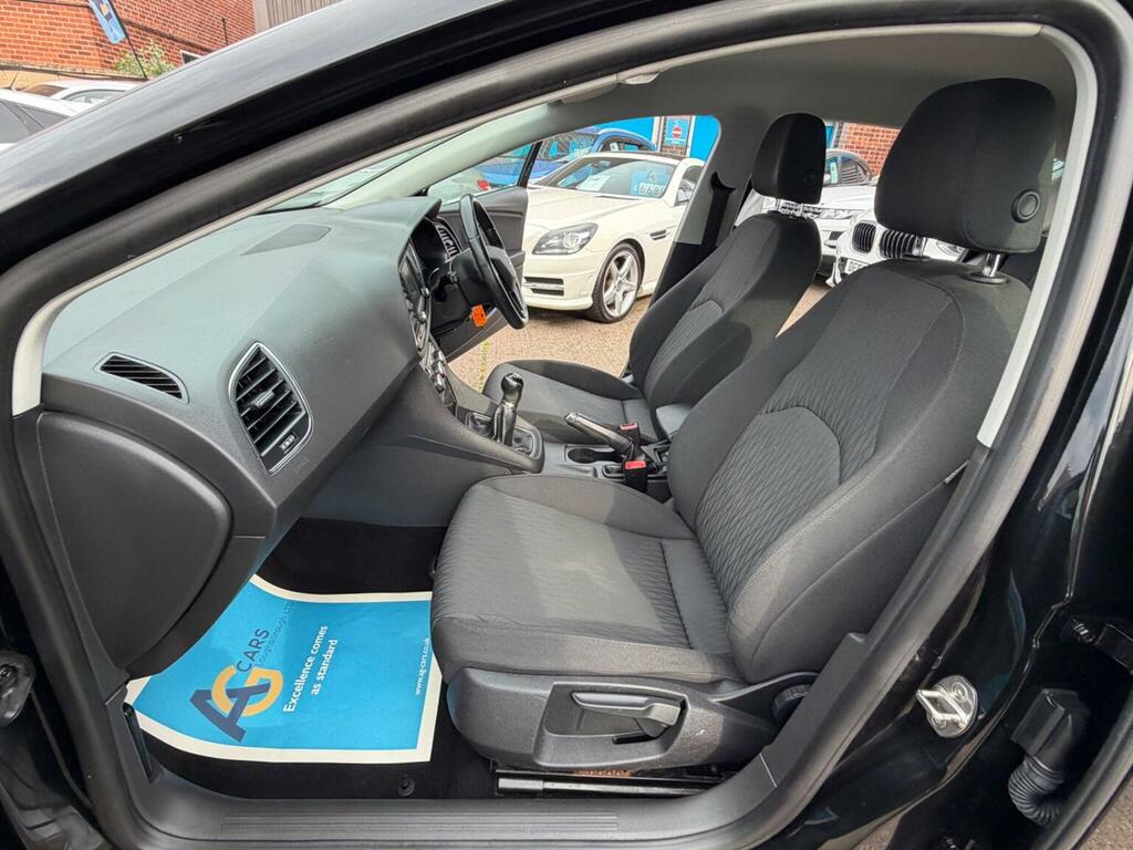 Seat Leon Hatchback 1.6 Tdi Se Euro 6 Ss 201565 Black #4