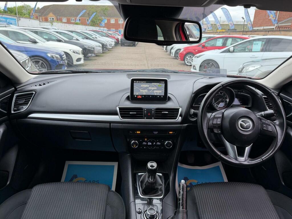 Mazda 3 Saloon 2.0 Skyactiv-g Sport Nav Fastback Euro 5 S DL64XCY Red #2