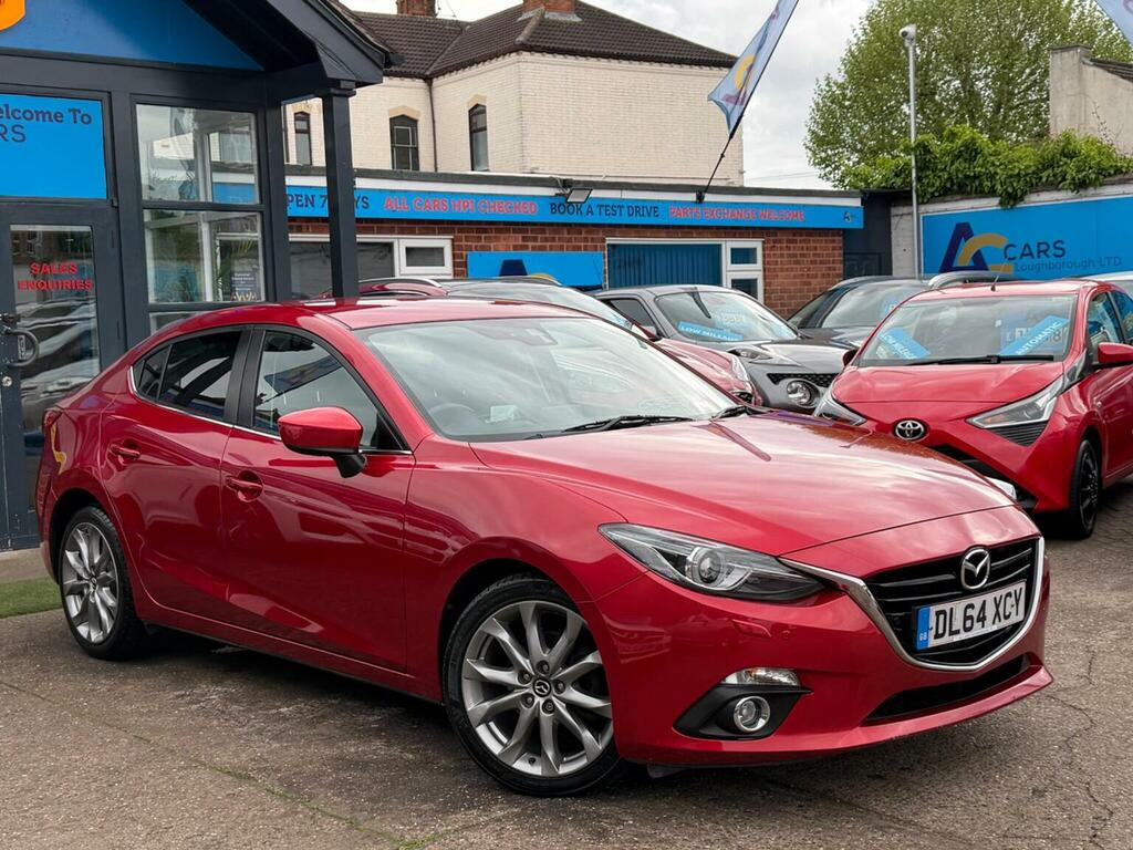 Mazda 3 Saloon 2.0 Skyactiv-g Sport Nav Fastback Euro 5 S Red