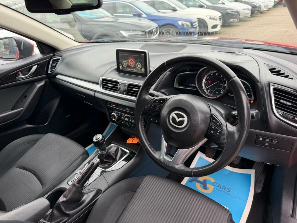 Mazda 3 Saloon 2.0 Skyactiv-g Sport Nav Fastback Euro 5 S DL64XCY Red #3