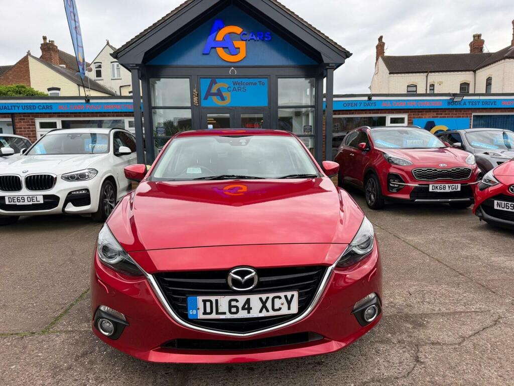 Mazda 3 Saloon 2.0 Skyactiv-g Sport Nav Fastback Euro 5 S DL64XCY Red #6