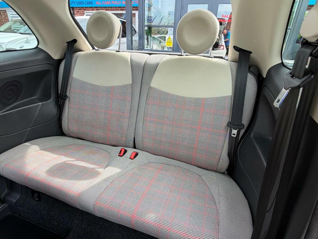Fiat 500 Hatchback 1.2 Lounge Euro 6 Ss 201717 YP17TYB White #5