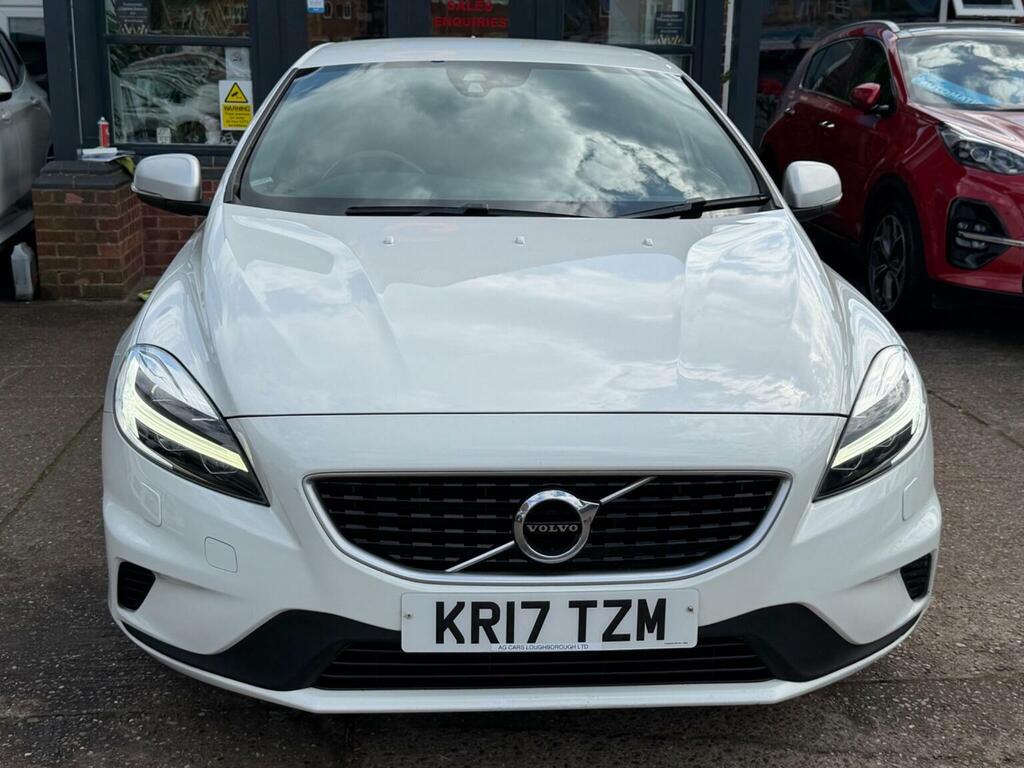 Volvo V40 Hatchback 2.0 D3 R-design Nav Plus Euro 6 Ss KR17TZM White #6