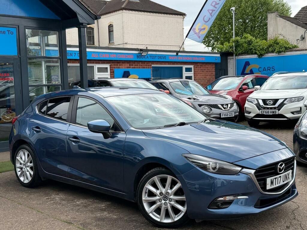 Mazda 3 Hatchback 2.0 Skyactiv-g Sport Nav Euro 6 Ss Blue