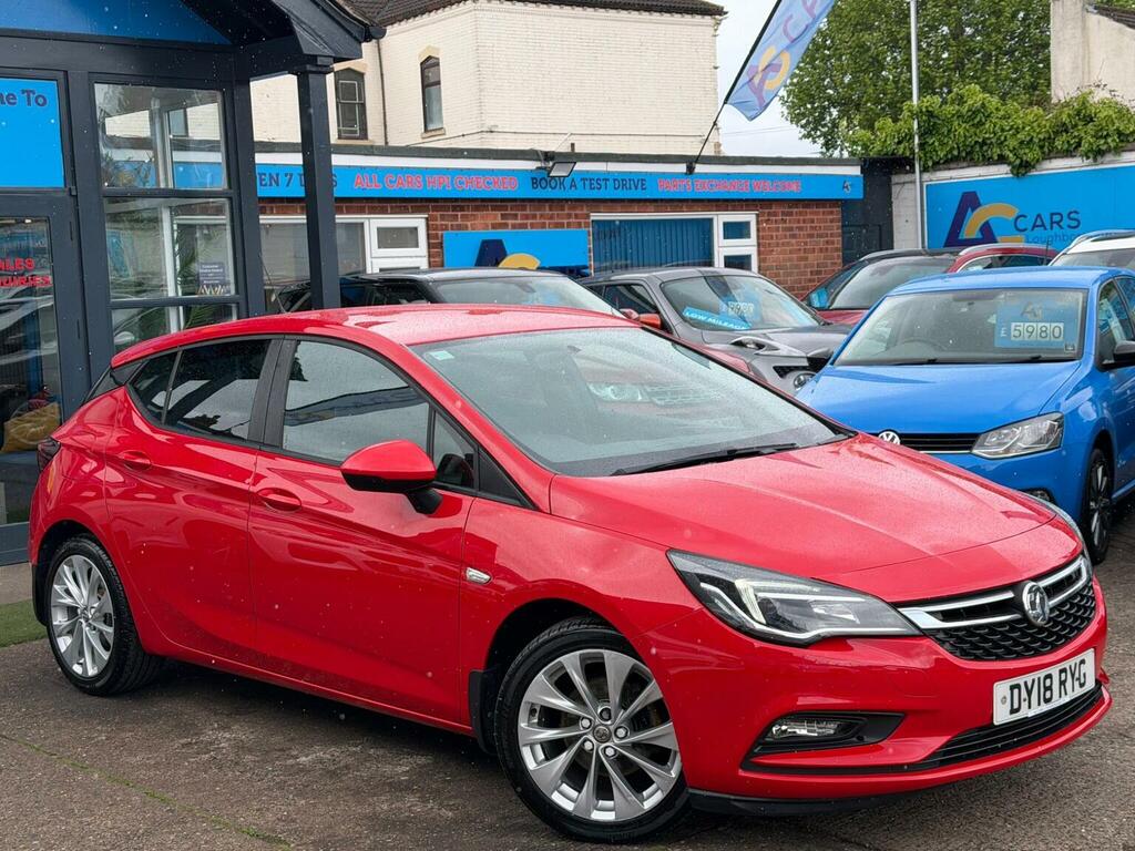 Vauxhall Astra Hatchback 1.0I Turbo Ecotec Design Euro 6 Ss Red