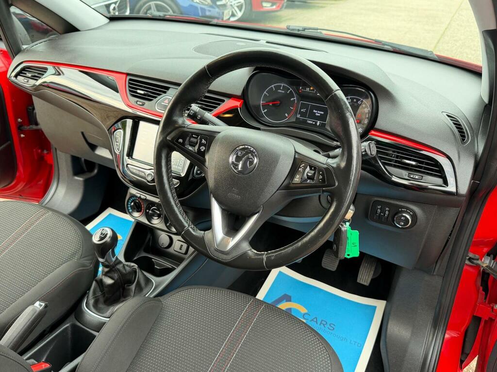 Vauxhall Corsa Hatchback 1.4I Ecotec Griffin Euro 6 201919 NV19WTZ Red #3