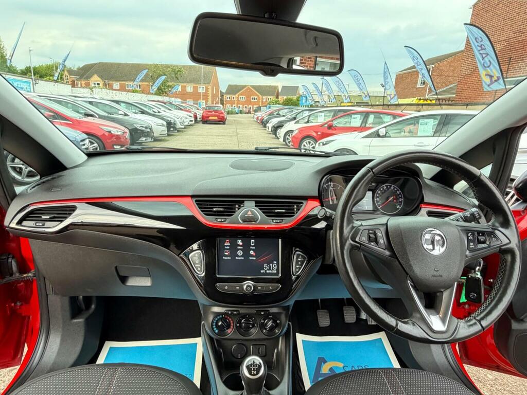 Vauxhall Corsa Hatchback 1.4I Ecotec Griffin Euro 6 201919 NV19WTZ Red #2