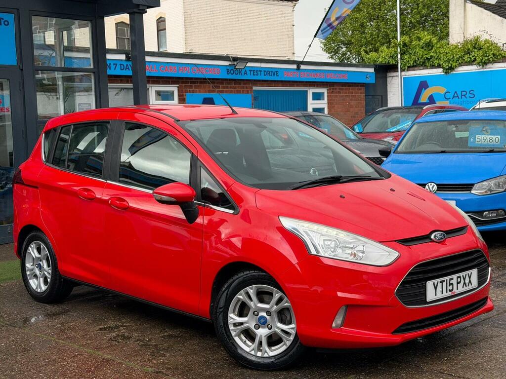 Ford B-Max Mpv 1.6 Tdci Zetec Euro 5 201515 Red