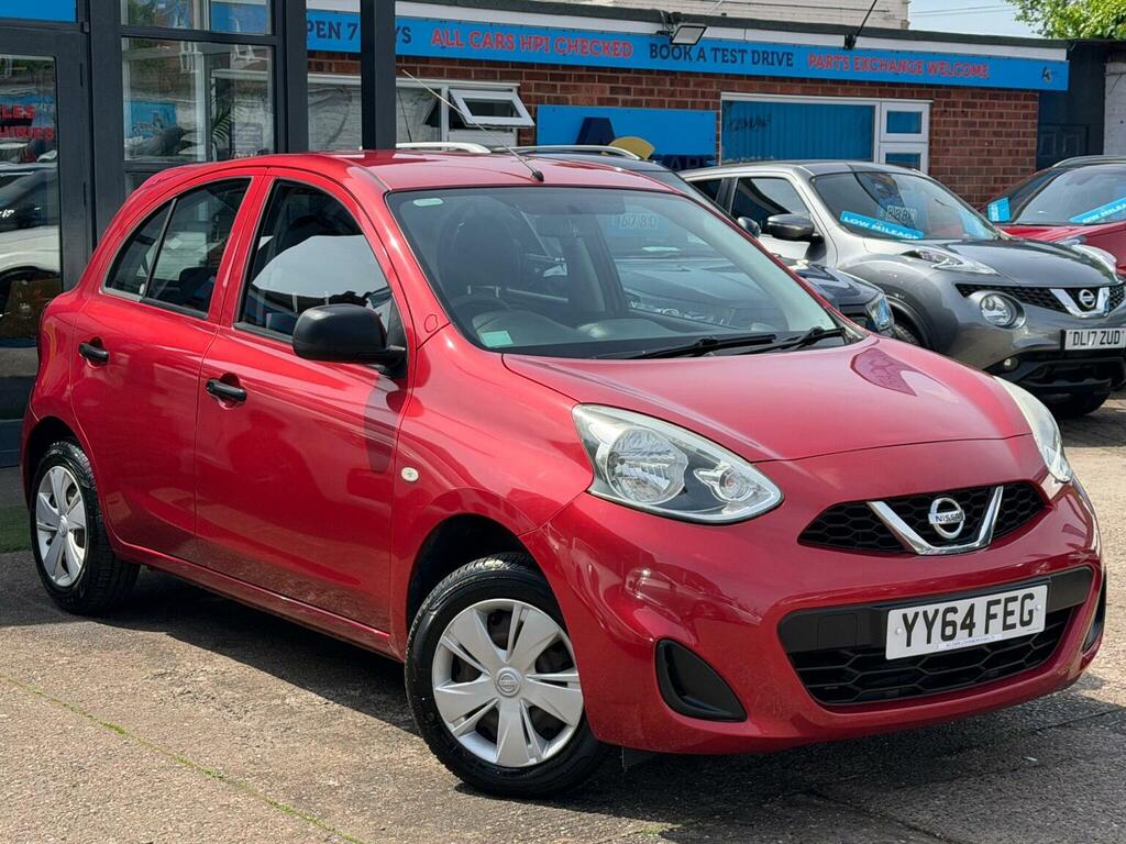 Nissan Micra Hatchback 1.2 Visia Euro 5 201464 Red
