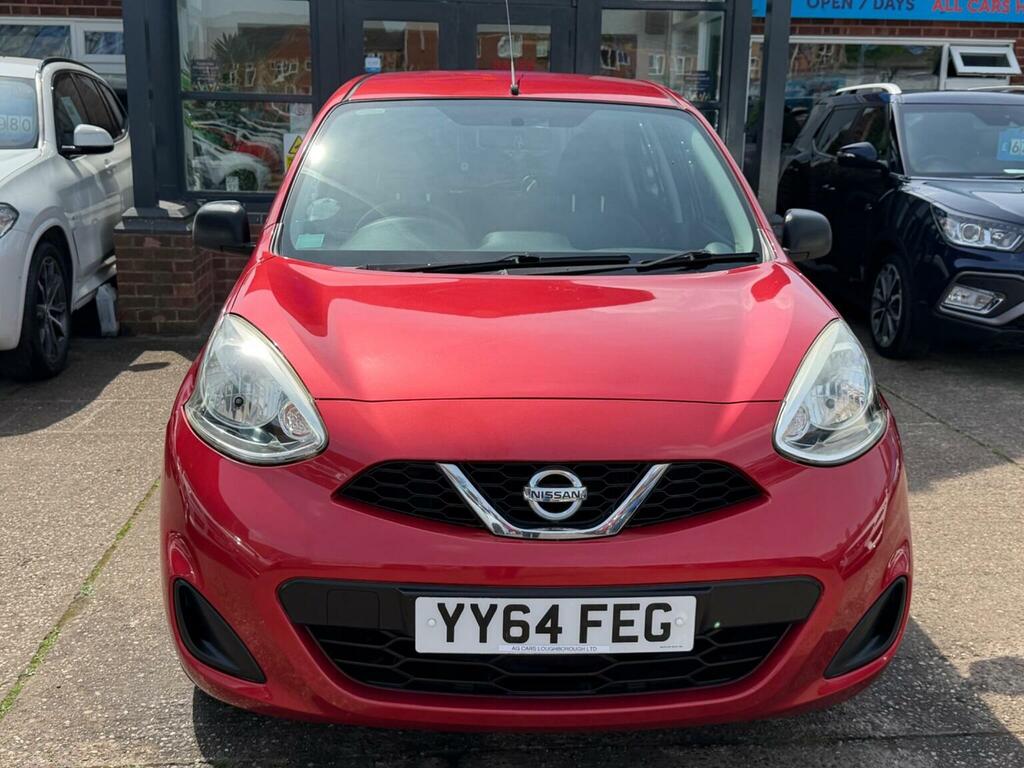 Nissan Micra Hatchback 1.2 Visia Euro 5 201464 YY64FEG Red #6