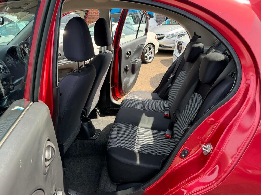 Nissan Micra Hatchback 1.2 Visia Euro 5 201464 YY64FEG Red #5