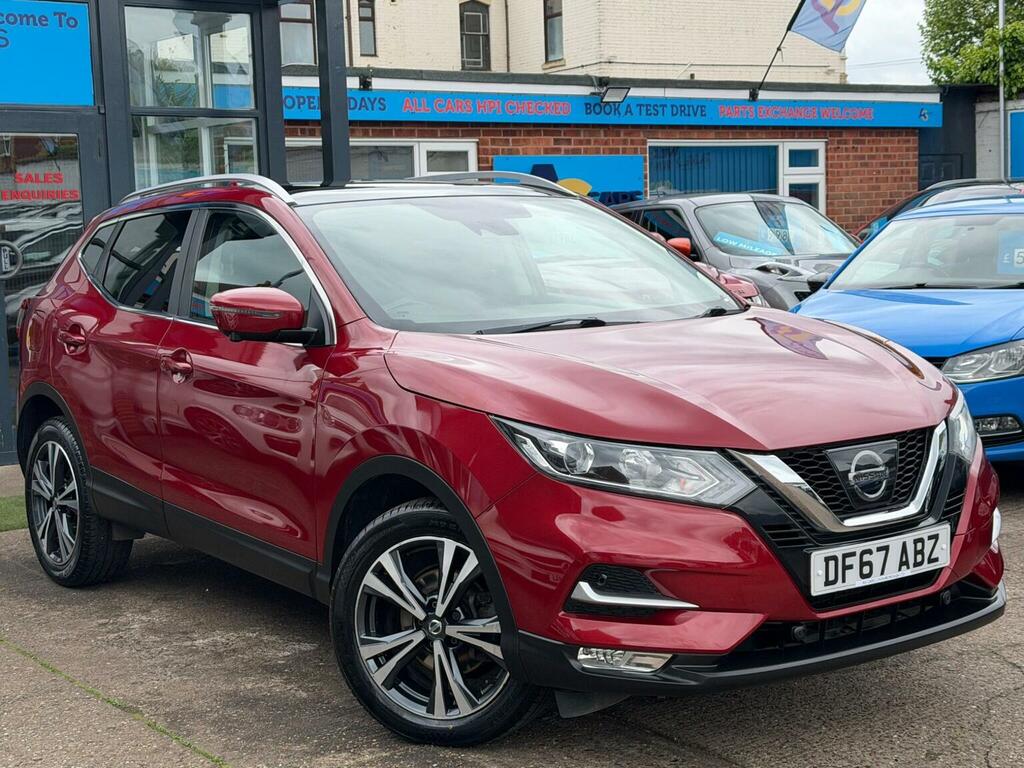 Nissan Qashqai Suv 1.5 Dci N-connecta Euro 6 Ss 201767 Red