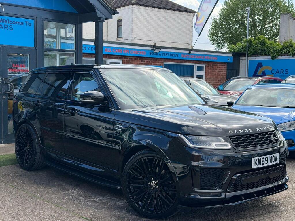 Land Rover Range Rover Sport Suv 3.0 Sd V6 Hse 4Wd Euro 6 Ss 2019 Black