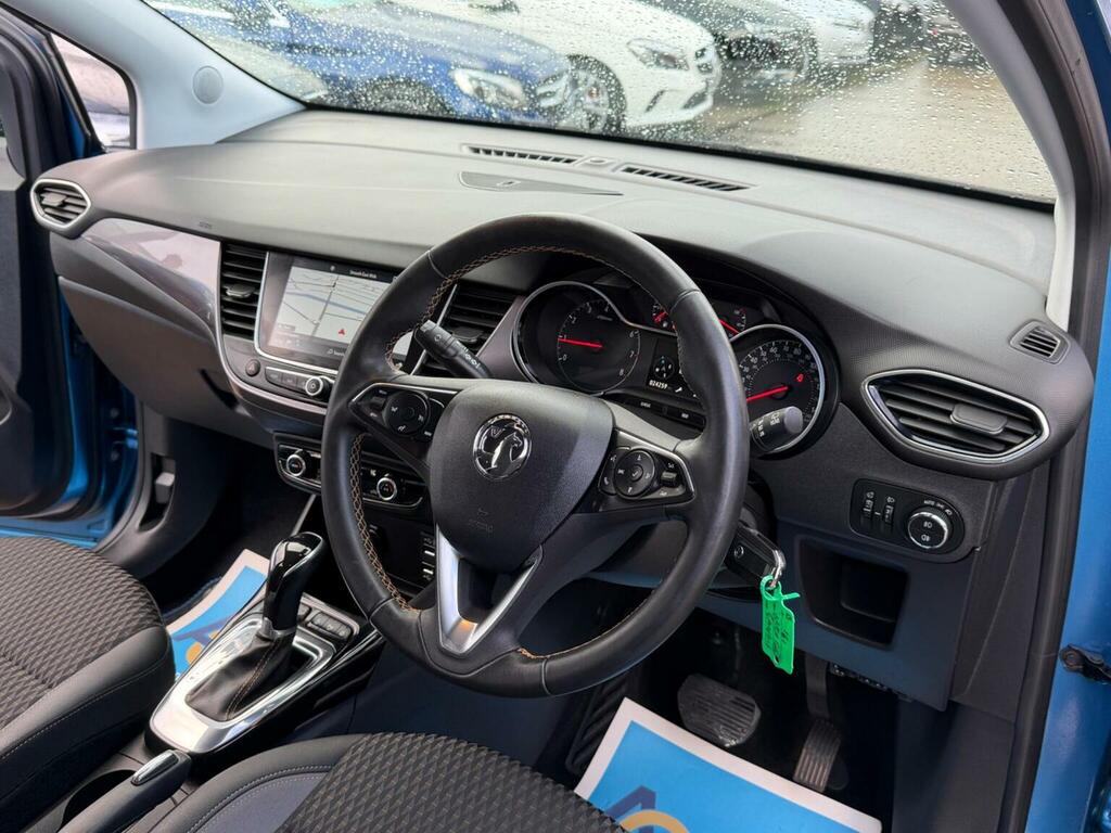 Vauxhall Crossland X Suv 1.2 Turbo Elite Nav Euro 6 Ss 202 NU20KNB Blue #3
