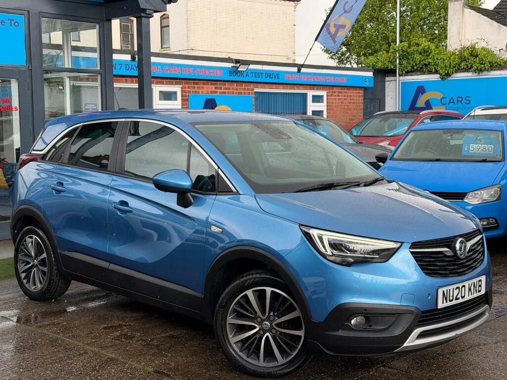 Vauxhall Crossland X Suv 1.2 Turbo Elite Nav Euro 6 Ss 202 Blue