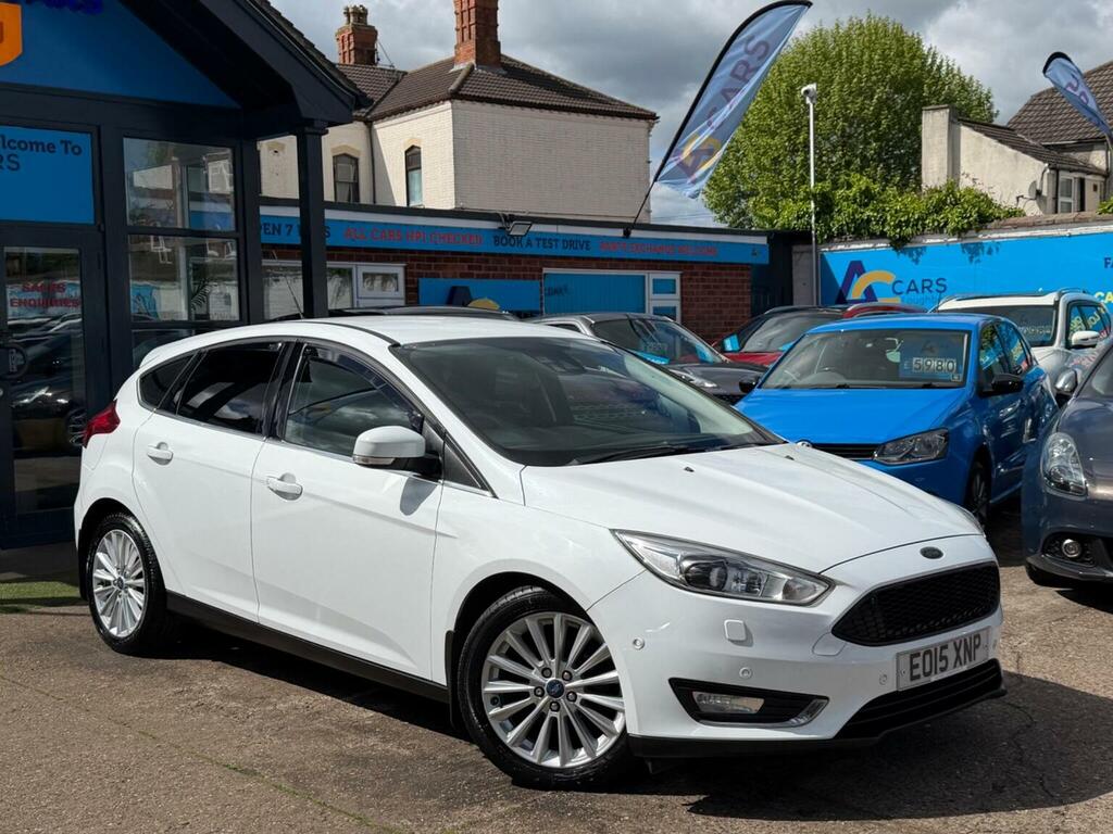 Ford Focus Hatchback 1.5 Tdci Titanium X Euro 6 Ss 20 White