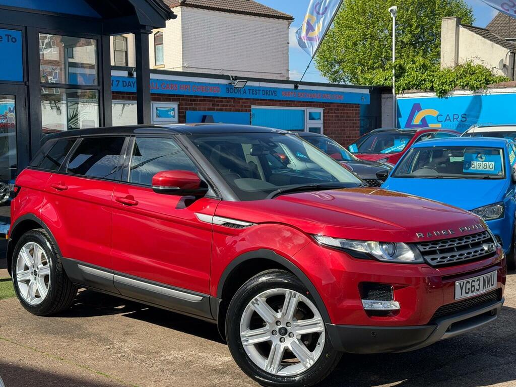 Land Rover Range Rover Evoque Suv 2.2 Sd4 Pure Tech 4Wd Euro 5 Ss 2 Red