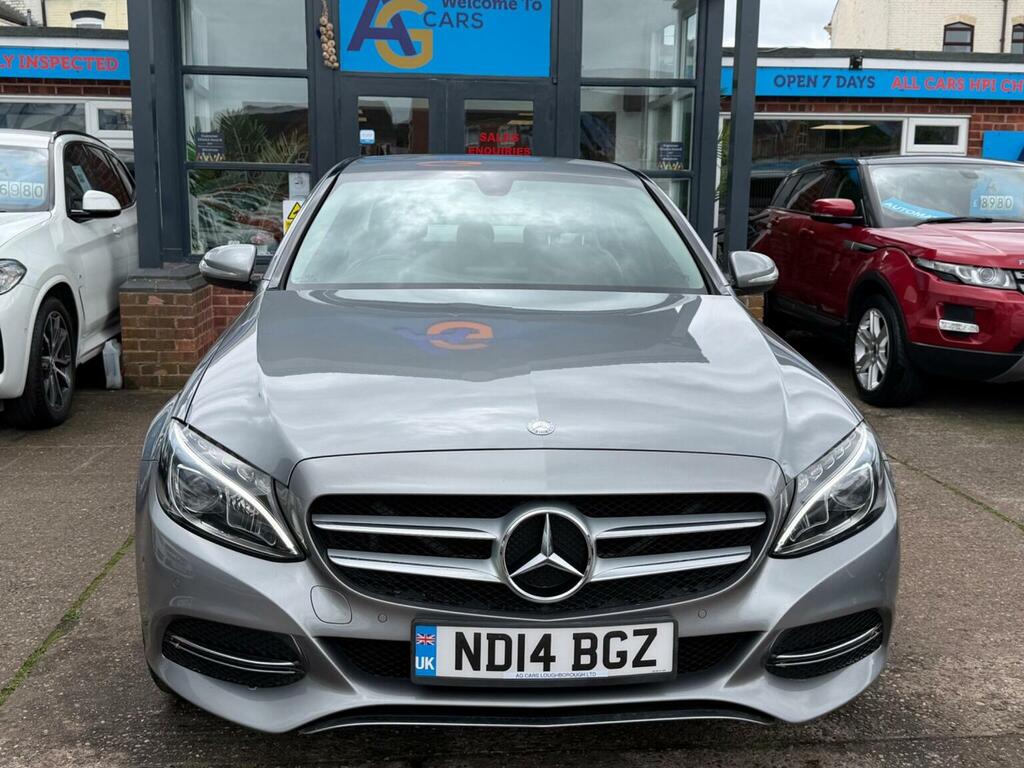 Mercedes-Benz C Class Saloon 2.0 C200 Sport Euro 6 Ss 201414 Silver #6