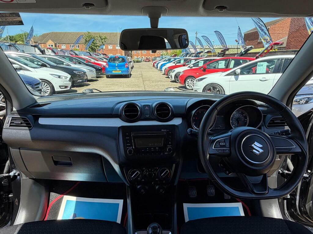 Suzuki Swift Hatchback 1.2 Dualjet Sz3 Euro 6 Ss 20186 DV68RYR Black #2
