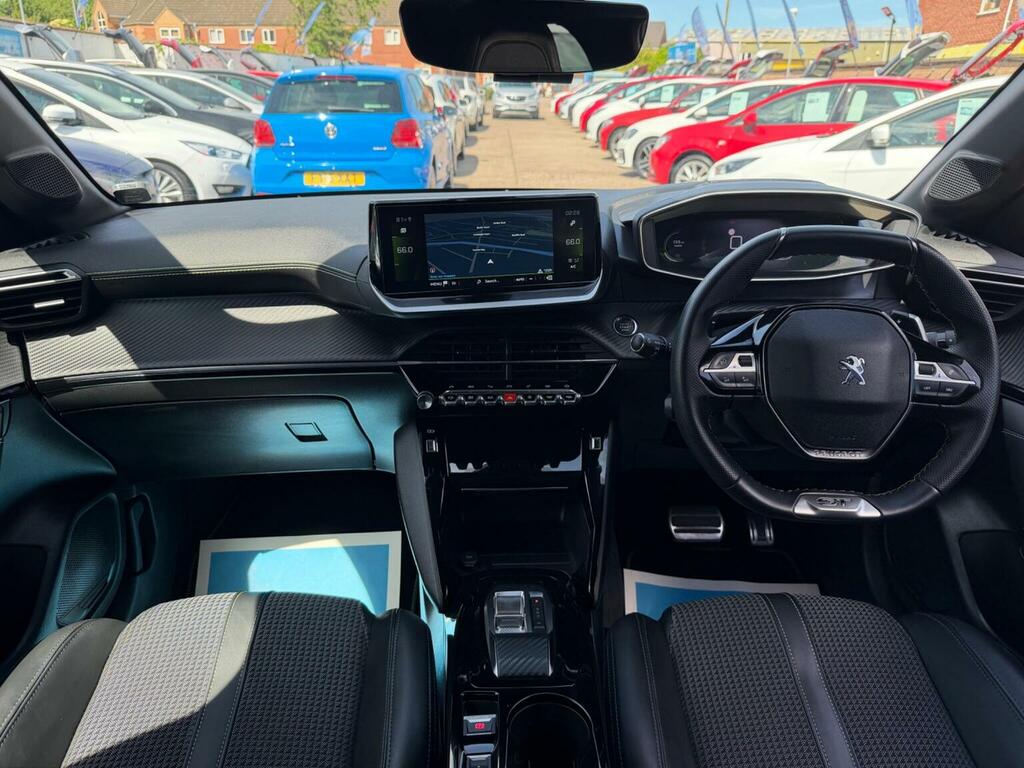 Peugeot 208 Hatchback 1.2 Puretech Gt Eat Euro 6 Ss 20 GF73UTH Blue #2