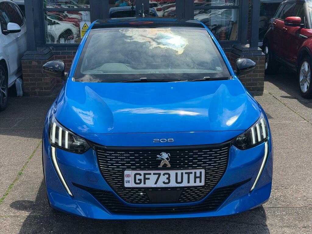 Peugeot 208 Hatchback 1.2 Puretech Gt Eat Euro 6 Ss 20 GF73UTH Blue #6