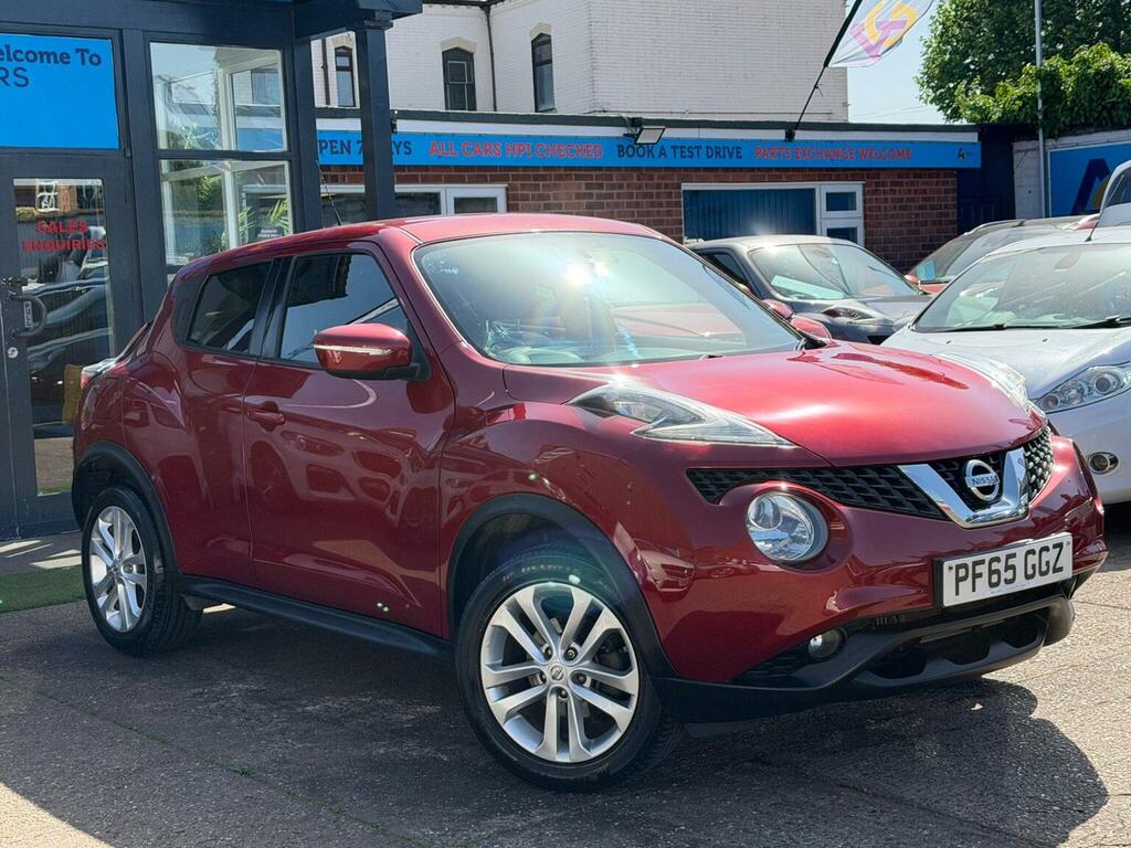 Nissan Juke Suv 1.5 Dci Acenta Premium Euro 6 Ss 2015 Red