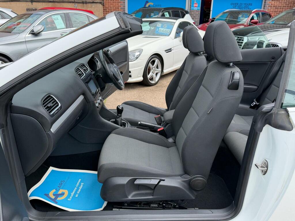 Volkswagen Golf Convertible 1.4 Tsi S Cabriolet Euro 5 20151 White #4