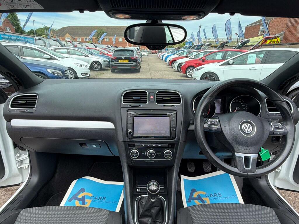 Volkswagen Golf Convertible 1.4 Tsi S Cabriolet Euro 5 20151 White #2