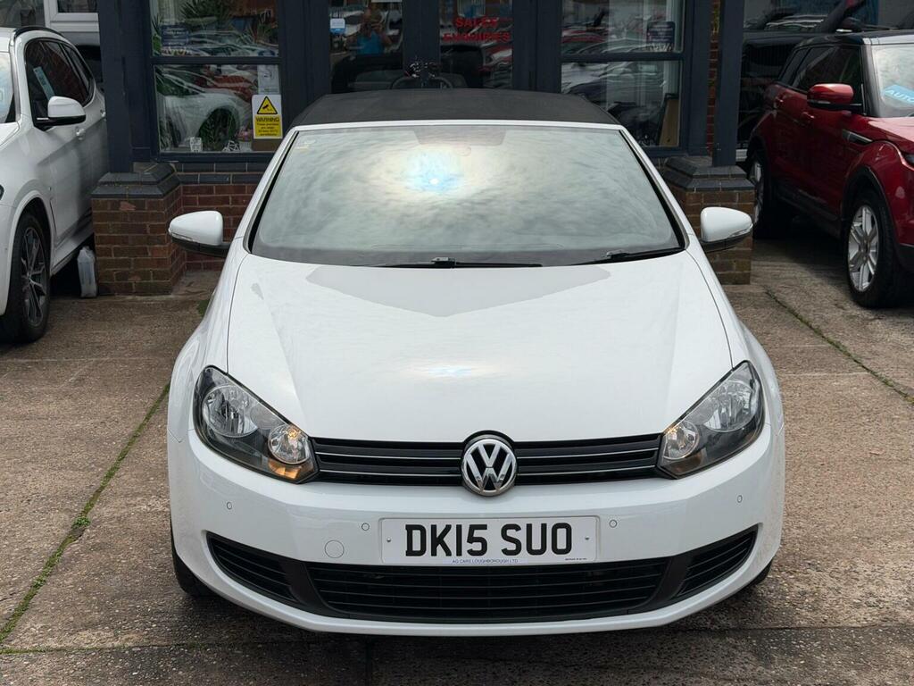 Volkswagen Golf Convertible 1.4 Tsi S Cabriolet Euro 5 20151 White #6