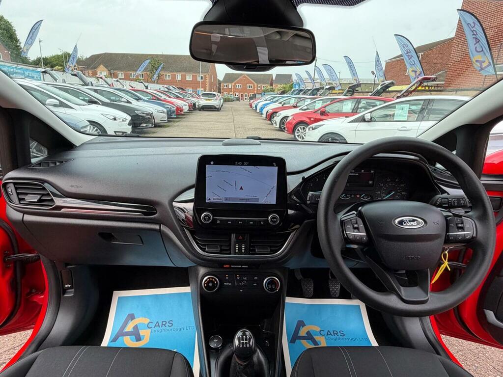 Ford Fiesta Hatchback 1.1 Ti-vct Trend Euro 6 Ss 2019 YS69MFJ Red #2