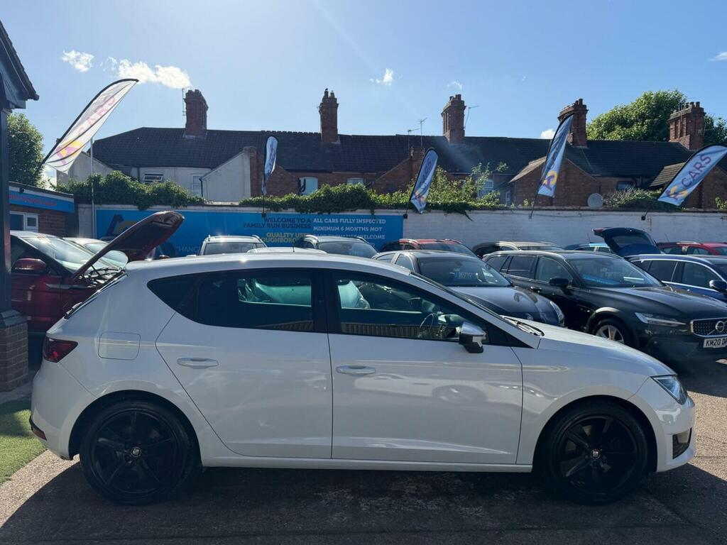 Seat Leon Hatchback 1.8 Tsi Fr Dsg Euro 6 Ss 201464 White #6