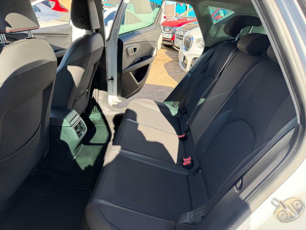 Seat Leon Hatchback 1.8 Tsi Fr Dsg Euro 6 Ss 201464 White #5