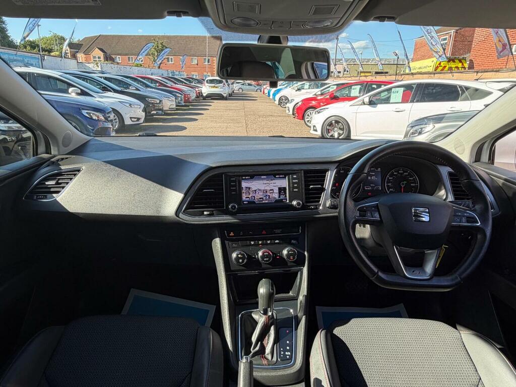 Seat Leon Hatchback 1.8 Tsi Fr Dsg Euro 6 Ss 201464 White #2