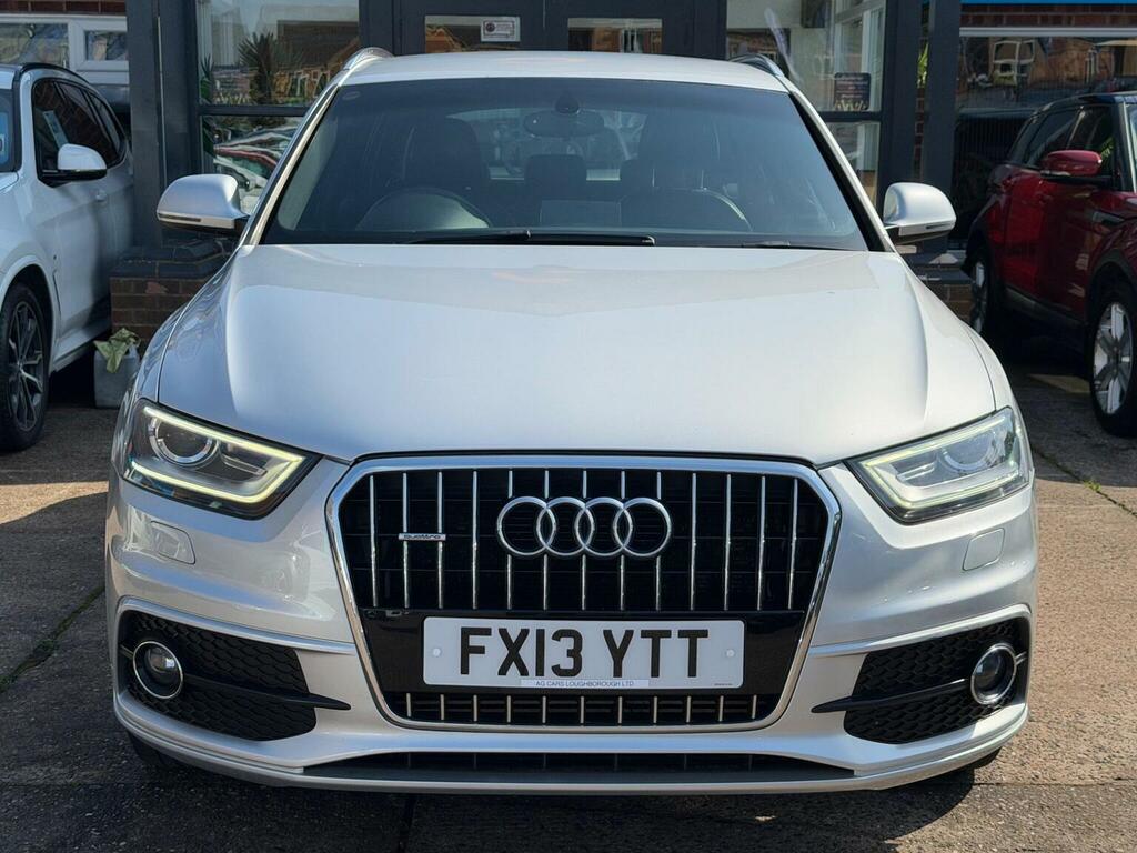 Audi Q3 Suv 2.0 Tdi S Line S Tronic Quattro Euro 5 Ss 5 FX13YTT Silver #6