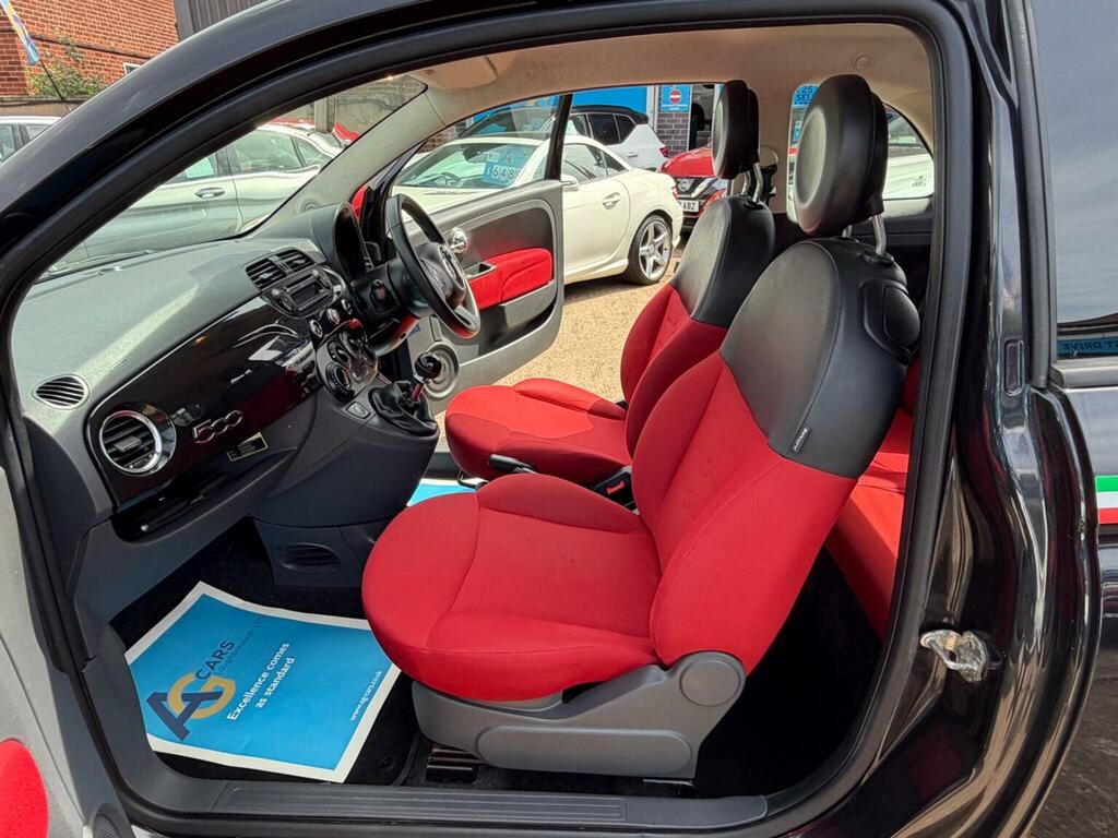 Fiat 500 Hatchback 1.2 Pop Euro 5 Ss 201261 SM61NLV Black #4