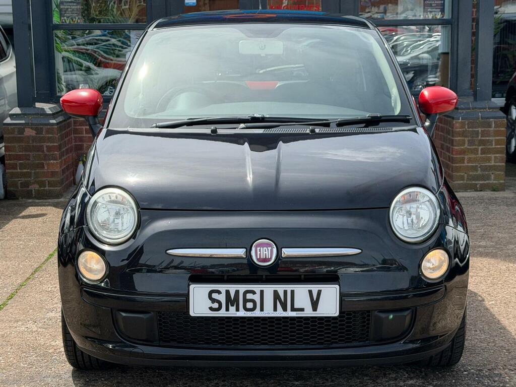 Fiat 500 Hatchback 1.2 Pop Euro 5 Ss 201261 SM61NLV Black #6