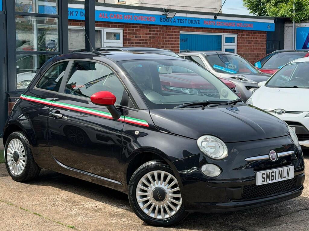 Fiat 500 Hatchback 1.2 Pop Euro 5 Ss 201261 Black