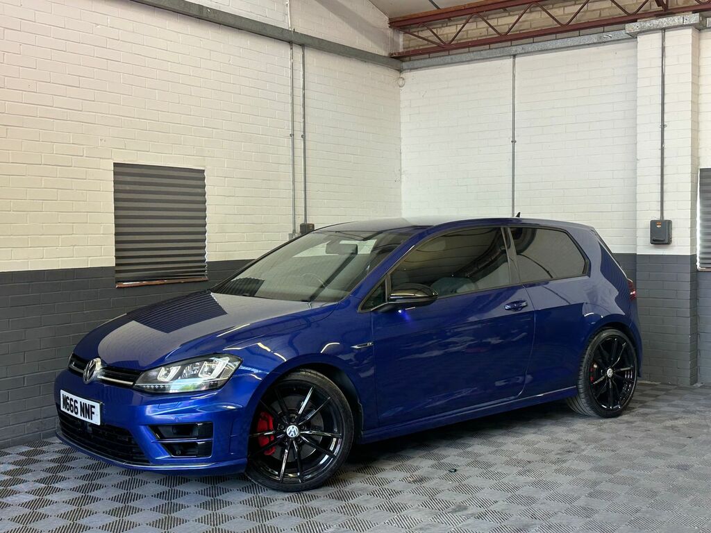 Volkswagen Golf 2.0 Tsi Bluemotion Tech R Hatchback Dsg N666NNF Blue #4