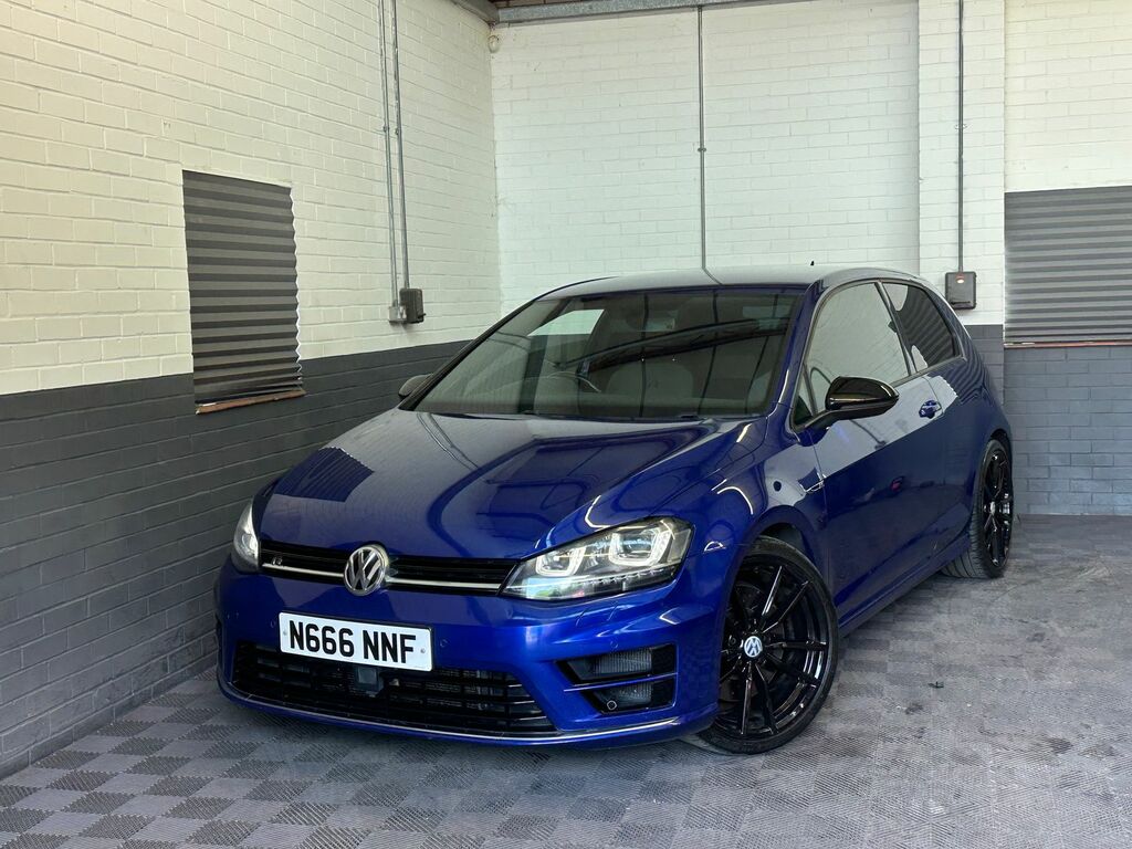 Volkswagen Golf 2.0 Tsi Bluemotion Tech R Hatchback Dsg N666NNF Blue #5