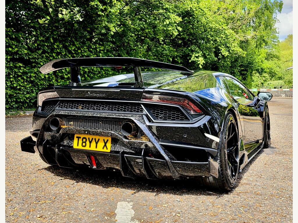 Lamborghini Huracan 5.2 V10 Lp 640-4 Performante Coupe Black #3