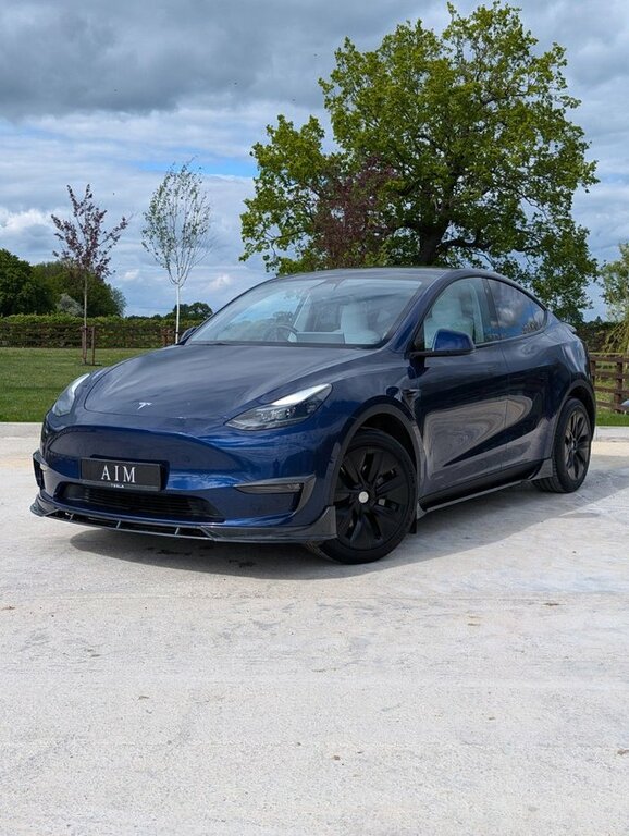 Tesla Model Y Motor Long Range Suv Blue