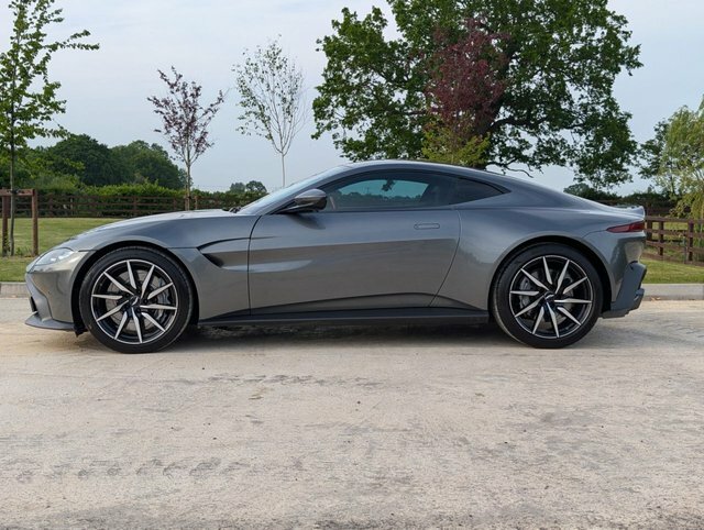 Aston Martin Vantage V8 Coupe Silver #3