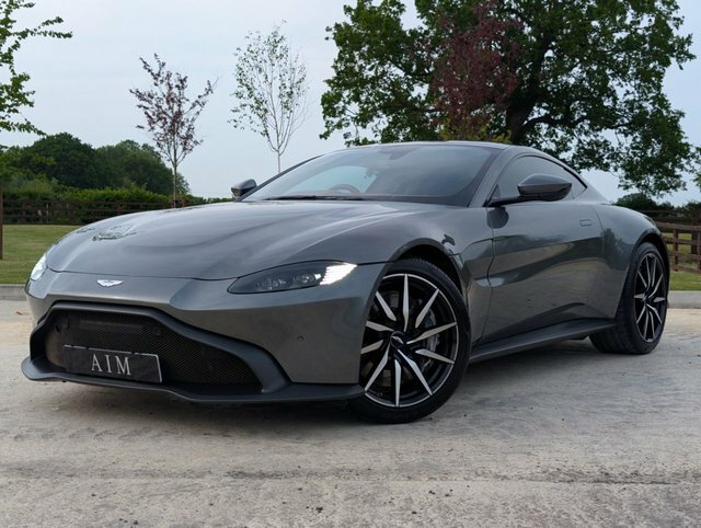 Aston Martin Vantage V8 Coupe Silver