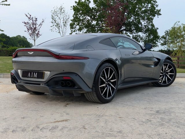 Aston Martin Vantage V8 Coupe Silver #2